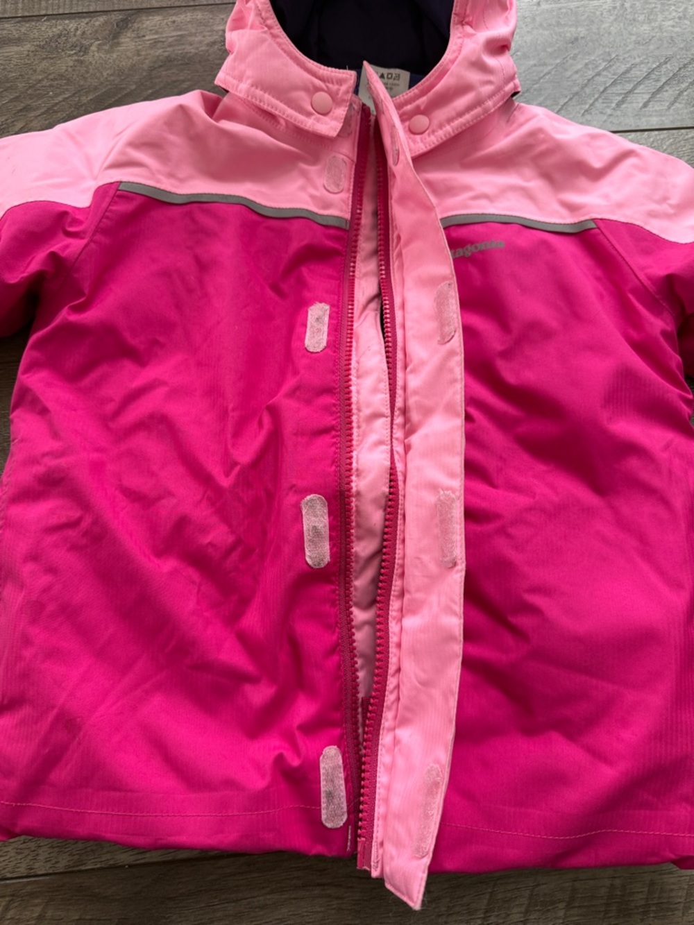 Patagonia Kids pink Snow Jacket and Bib Overalls - Picture 10 of 16